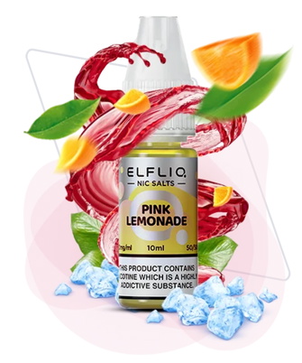 Жидкость Elf Bar Elf Liq 10 мл 50 мг Pink Lemonade Soda (Розовый лимонад Содовая)