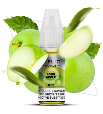 Солевая жидкость Elf Bar Elf Liq 10 мл 50 мг Sour Apple (Кислое Яблоко)