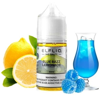 Рідина Elf Bar Elf Liq 30 мл 50 мг Blue Razz Lemonade (Лимонад із блакитною малиною)