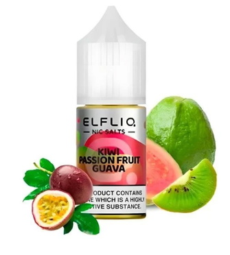 Жидкость Elf Bar Elf Liq 30 мл 50 мг Kiwi Passion Fruit Guava (Киви Маракуйя Гуава)