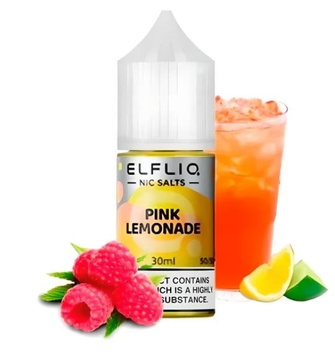 Жидкость Elf Bar Elf Liq 30 мл 50 мг Pink Lemonade Soda (Розовый Лимонад Содовая)