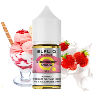 Жидкость Elf Bar Elf Liq 30 мл 50 мг Strawberry Snow (Снежная клубника)