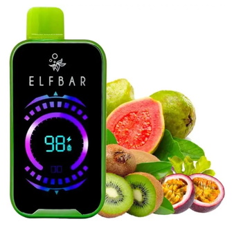 Одноразка ELF BAR RAYA D2 20 000 Kiwi Passion Fruit Guava (Киви маракуйя гуава)