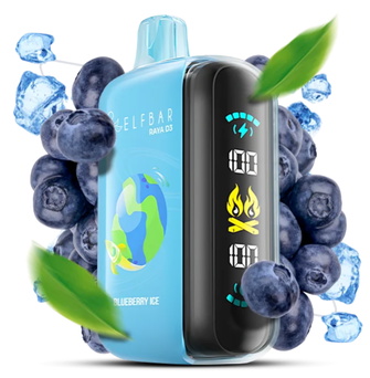 Одноразка ELF BAR RAYA D3 25 000 Blueberry Ice (Чорниця лід)