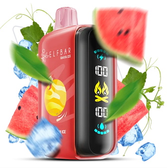 Одноразка ELF BAR RAYA D3 25 000 Watermelon Ice (Арбуз лёд)