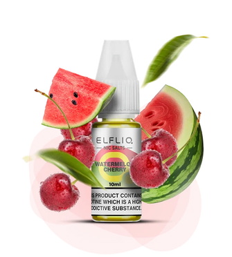 Солевая жидкость Elf Liq 10 мл 50 мг Watermelon Cherry (Арбуз Вишня)