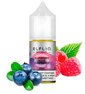 Рідина Elf Liq 30 мл 50 мг Blueberry Raspberry Pomegranate (Лохина Малина Гранат)