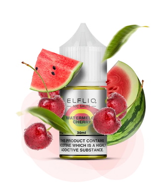 Солевая жидкость Elf Liq 30 мл 50 мг Watermelon Cherry (Арбуз Вишня)