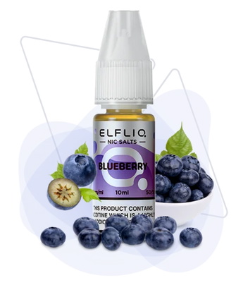 Жидкость Elf Bar Elf Liq 10 мл 50 мг Blueberry (Черника)