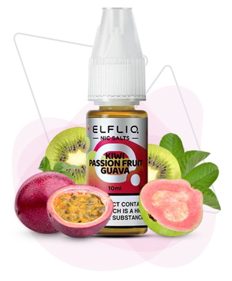 Жидкость Elf Bar Elf Liq 10 мл 50 мг Kiwi Passion Fruit Guava (Киви Маракуйя Гуава)