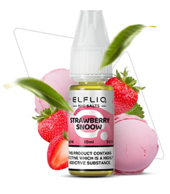 Солевая жидкость Elf Bar Elf Liq 10 мл 50 мг Strawberry Snow (Снежная Клубника)