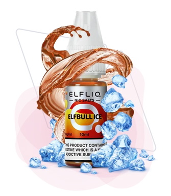 Рідина Elf Liq 10 мл 50 мг Elfbull Ice (Енергетик з льодом)