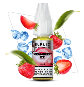 Жидкость Elf Liq 10 мл 50 мг Strawberry ice (Клубника Лед)