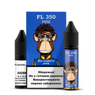 Набір Flavorlab FL350 mini без нікотину Blue Raspberry Peach (Синя малина персик) 15 мл