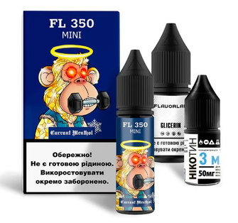 Набір Flavorlab FL350 mini Currant Menthol (Смородина ментол) 15 мл