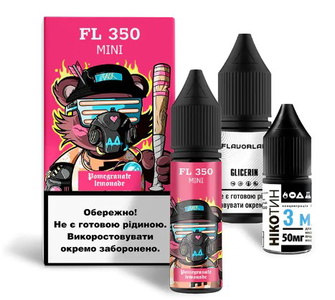 Набор Flavorlab FL350 mini Pomergranate Lemonade (Гранатовый лимонад) 15 мл