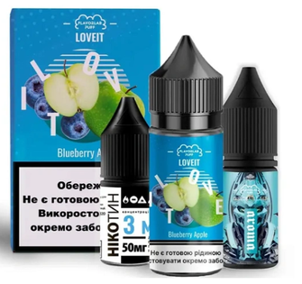 Набір Flavorlab Love IT Blueberry Apple (Чорниця Яблуко) 30мл 25мг