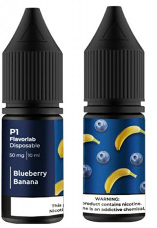 Набор Flavorlab P1 Blueberry Banana (Черника Банан) 10мл 50мг