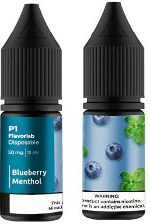 Набор Flavorlab P1 Blueberry Menthol (Черника с ментолом) 10мл 50мг