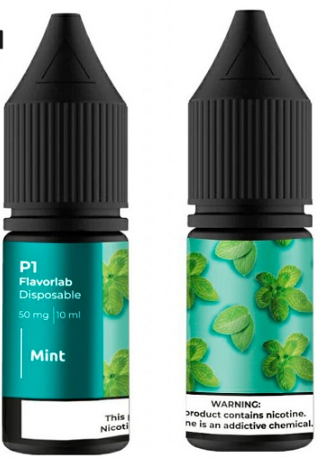 Набор солевой жидкости Flavorlab Р1 Mint (Мята) 10мл 50мг