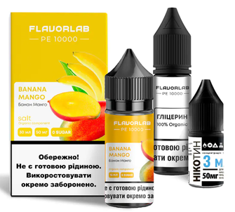 Набор Flavorlab РЕ 10000 Banana Mango (Манго Банан) 30мл