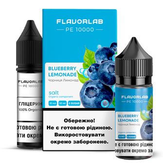 Набір Flavorlab РЕ 10000 без нікотину Blueberry Lemonade (Чорниця Лимонад) 30мл