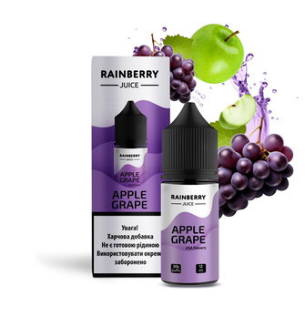 Набір сольової рідини Flavorlab Rainberry Apple Grape (Яблуко Виноград) 30 мл 50 мг