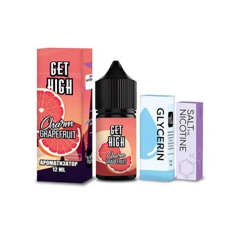 Набор солевой жидкости Get High Charm Grapefruit (Грейпфрут) 30 мл 50 мг