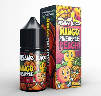 Набор Insane Juice Mango Pineapple Peach (Манго Ананас Персик) 30 мл 50 мг