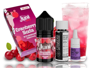 Набор Juni Mix Cranberry Soda (Ежевика Сода) 30мл 50мг