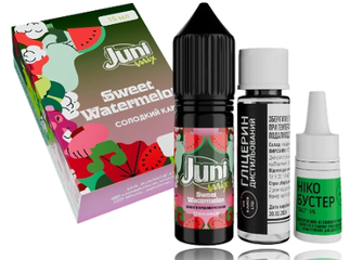 Набір Juni Mix HYBRID Sweet Watermelon (Солодкий Кавун) 15мл 50мг