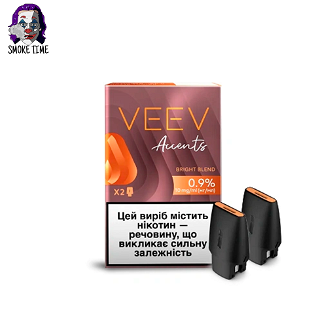 Картридж VEEV Bright Blend (Легкий тютюновий аромат) 0.9%