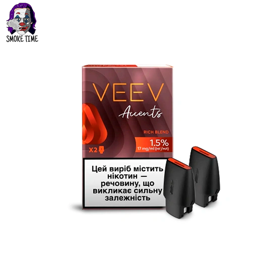 Картридж VEEV Rich Blend (Насыщенный табачный аромат) 1.5%