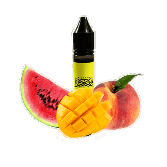 Жидкость Katana Mango Peach Watermelon (Манго Персик Арбуз) 30 мл 50 мг