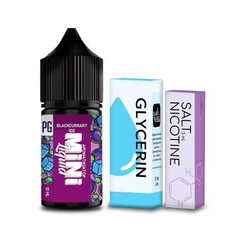 Набор Mini Liquid Blackcurrant Ice (Черная смородина Лед) 30 мл 50 мг