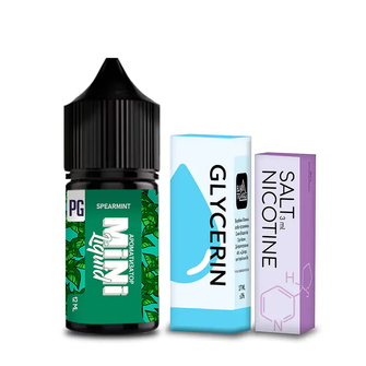 Набор Mini Liquid Spearmint (Мята) 30 мл 30 мг