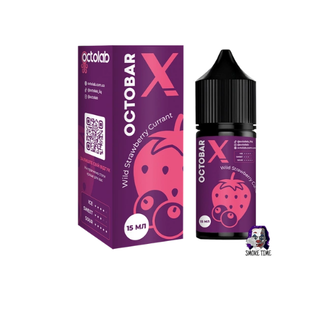 Набір сольової рідини Octobar X Wild Strawberry Currant (Суниця Смородина) 30 мл 65 мг