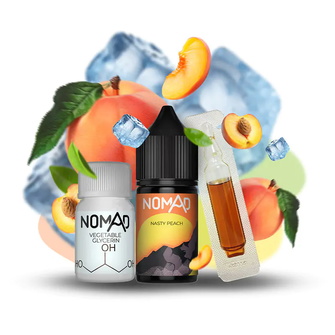 Набор Nomad Nesty Peach (Черный чай с персиком) 30 мл 30 мг