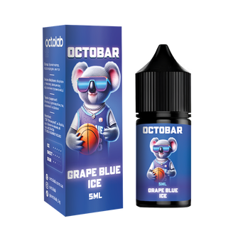 Набір сольової рідини Octobar NFT Grape Blue Ice (Виноград Чорниця Лід) 10 мл 50 мг