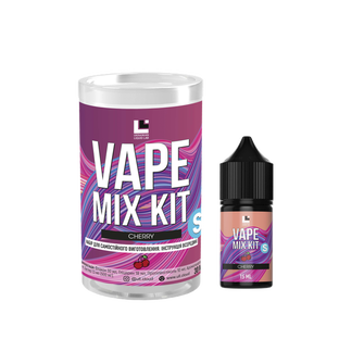 Набор солевой жидкости Vape Mix Kit Cherry (Вишня) 30 мл 50 мг