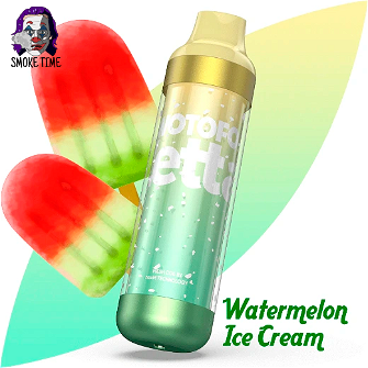 Одноразовый Pod Wotofo Zetta 6500 RGB Watermelon lce Cream (Арбузное мороженое)