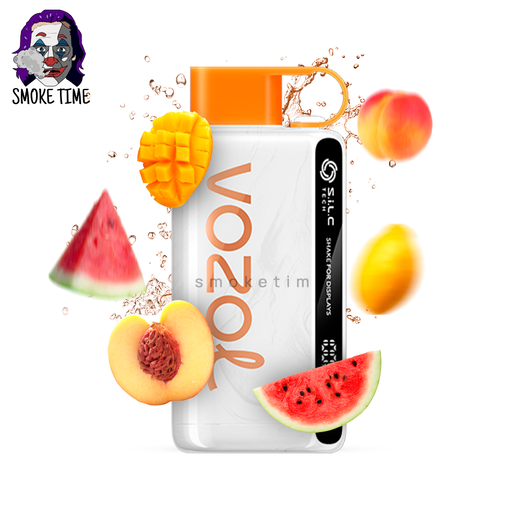 Одноразовый Pod Vozol Star 12000 Peach Mango Watermelon (Персик Манго Арбуз)