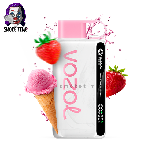 Одноразовий Pod Vozol Star 12000 Strawberry Ice Cream (Полуничне Морозиво)