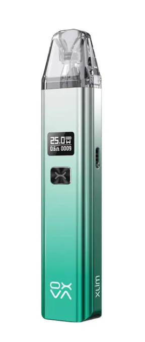 Под-система OXVA XLim V2 (25 Вт) 900 мАч Shiny Silver Green