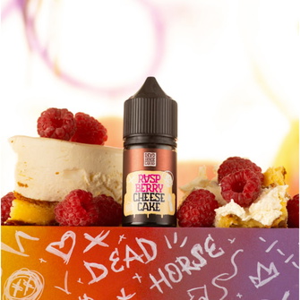 Набор солевой жидкости Dead Horse Liquid Raspberry Cheesecake (Малиновый чизкейк) 30 мл 50 мг