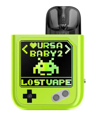 Под-система Lost Vape Ursa Baby 2 (900mAh) 2.5мл Joy Green x Pixel Role