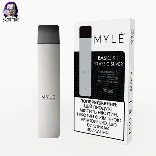 POD-система Myle Vapor Device Kit Classic Silver (Серый)