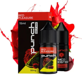 Набір Punch Red Pleassure (Вишня Троянда Лимон) 15 мл 50 мг