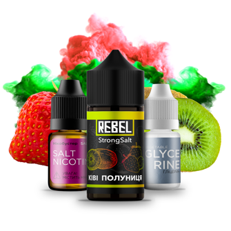 Набор Rebel StrongSalt Kiwi Strawberry (Киви Клубника) 30 мл 70 мг