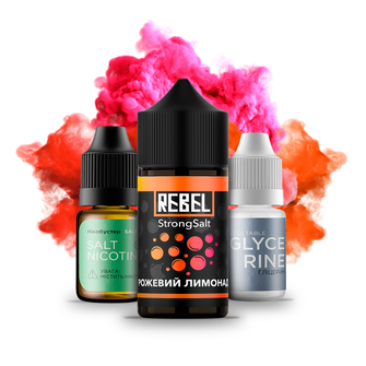 Набор Rebel StrongSalt Pink Lemonade (Розовый Лимонад) 30 мл 40 мг